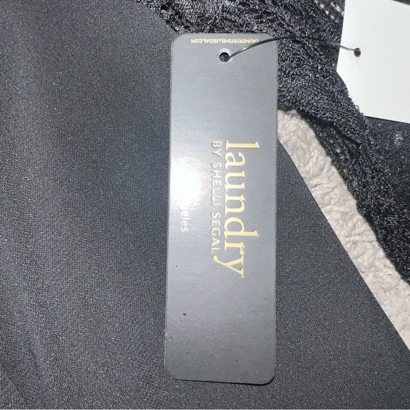 Laundry by Shelli Segal Women's Long Sleeve Lace Sheath Dress Black Size 4 - Picture 6 of 8